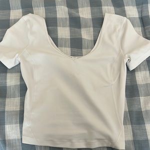 Lululemon Align Tee Size 2 White